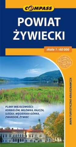 Book Powiat Żywiecki Mapa turystyczno-krajobrazowa 1:60 000 