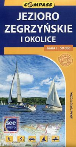 Nyomtatványok Jezioro Zegrzyńskie i okolice mapa turystyczna 1:50 000 