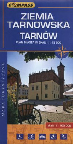 Tiskovina Ziemia Tarnowska Tarnów Mapa turystyczna 1:100 000 