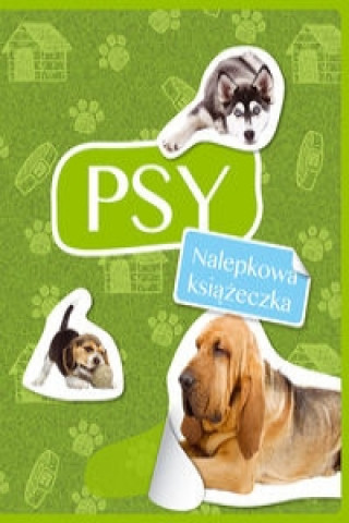 Book Psy Nalepkowa książeczka 