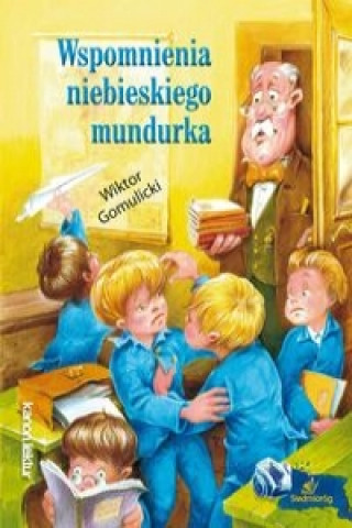 Kniha Wspomnienia niebieskiego mundurka Gomulicki Wiktor