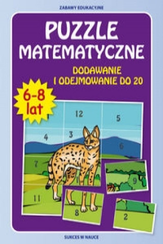 Könyv Puzzle matematyczne 6-8 lat Guzowska Beata