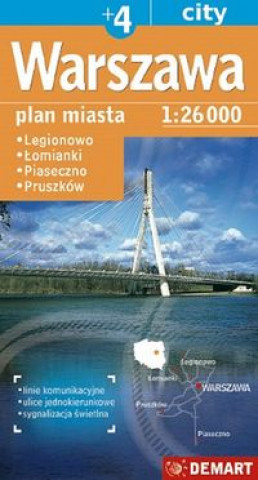 Materiale tipărite Warszawa plus 4 plan miasta 1:26 000 