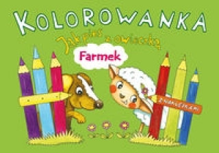 Carte Kolorowanka Jak pies z owieczką Farmek Karczmarska-Strzebońska Alicja