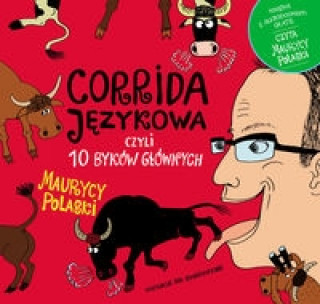 Book Corrida językowa, czyli 10 byków głównych + CD Polaski Maurycy