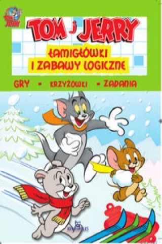 Kniha Tom i Jerry Łamigłówki i zabawy logiczne 