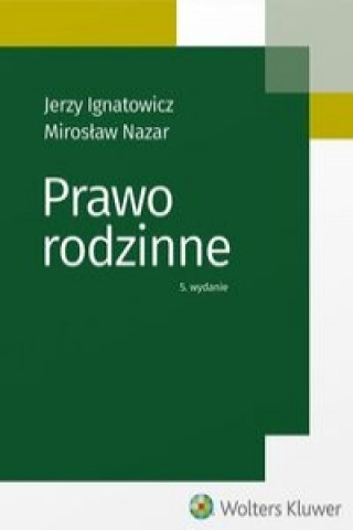 Kniha Prawo rodzinne Ignatowicz Jerzy