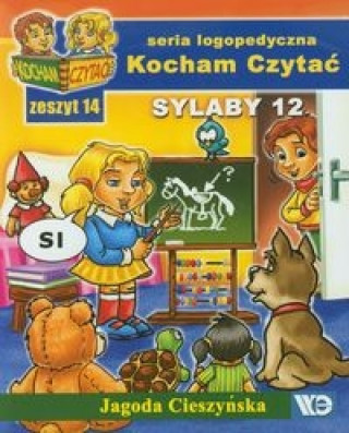 Könyv Kocham Czytać Zeszyt 14 Sylaby 12 Cieszyńska Jagoda