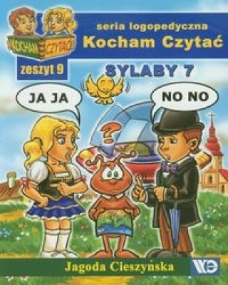 Könyv Kocham Czytać Zeszyt 9 Sylaby 7 Cieszyńska Jagoda