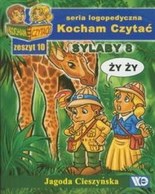Könyv Kocham Czytać Zeszyt 10 Sylaby 8 Cieszyńska Jagoda