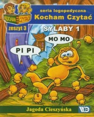 Könyv Kocham Czytać Zeszyt 3 Sylaby 1 Cieszyńska Jagoda