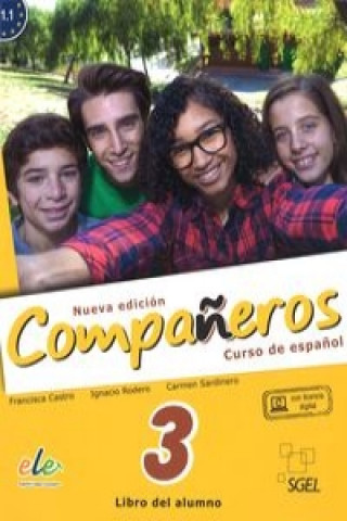 Книга Companeros 3 Podręcznik + licencia digital - nueva edicion Díez Ignacio Rodero