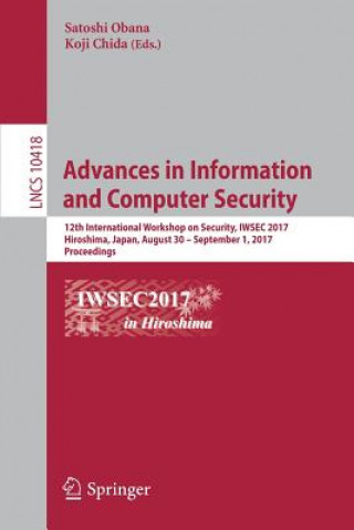 Kniha Advances in Information and Computer Security Satoshi Obana