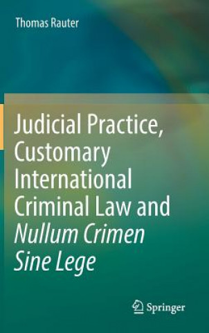 Kniha Judicial Practice, Customary International Criminal Law and Nullum Crimen Sine Lege Thomas Rauter