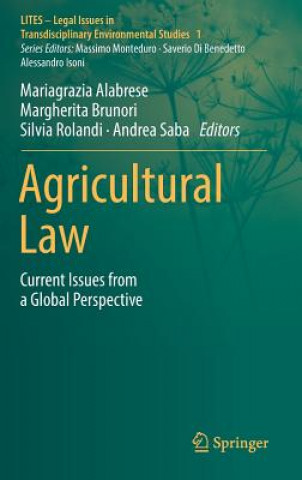 Kniha Agricultural Law Mariagrazia Alabrese