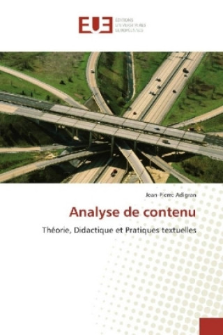 Книга Analyse de contenu Jean-Pierre Adigran