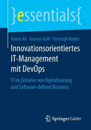 Kniha Innovationsorientiertes It-Management Mit Devops Rainer Alt