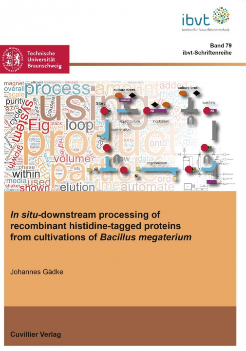 Książka In situ-downstream processing of recombinant histidine-tagged proteins from cultivations of Bacillus megaterium Johannes Gädke