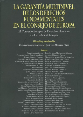 Kniha Garantía multinivel de los derechos fundamentales en el Consejo de Europa, La 