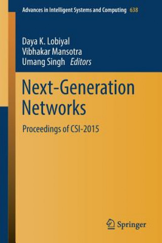 Kniha Next-Generation Networks Daya K. Lobiyal