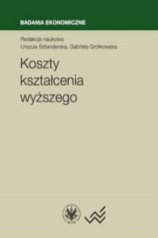 Kniha Koszty kształcenia wyższego 