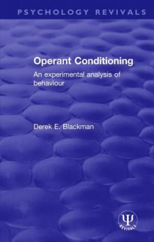Kniha Operant Conditioning Derek E. Blackman
