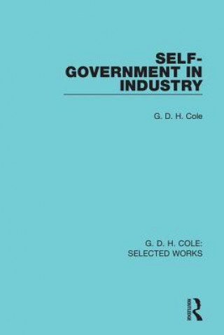 Книга Self-Government in Industry Cole