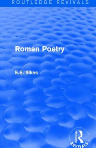 Kniha Roman Poetry SIKES