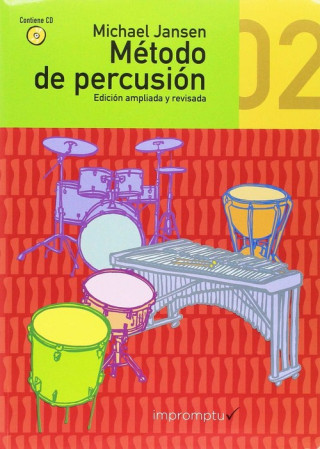 Livro Método de percusión 2 Michael Jansen