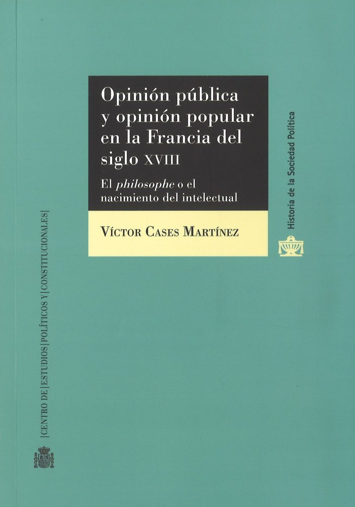 Kniha Opinión pública y opinión popular en la Francia del siglo XVIII 