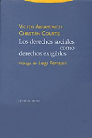 Kniha Los derechos sociales como derechos exigibles Víctor Abramovich