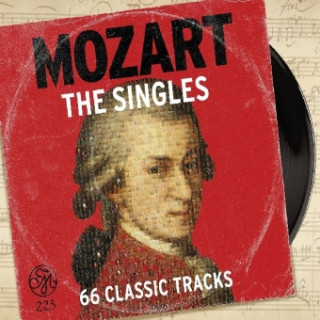 Hanganyagok Mozart - The Singles - 66 Classic Tracks, 3 Audio-CDs Various