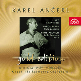 Audio Gold Edition 42 Liszt: Preludia; Bárta: Koncert pro violu; Šostakovič: Koncert pro violoncello - CD collegium