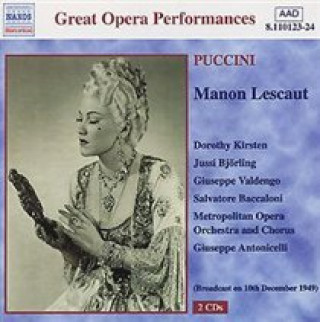 Audio Manon Lescaut Antonicelli/Björling/Kirsten