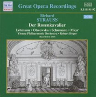 Аудио Der Rosenkavalier (Gekürzt) Heger/Lehmann/Olszewska