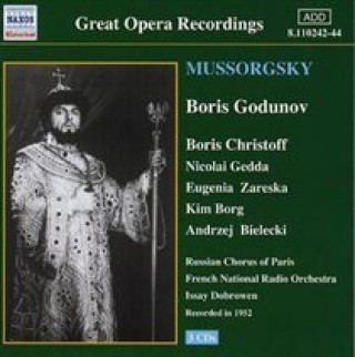 Hanganyagok Boris Godunov Dobrowen/Christoff/Gedda