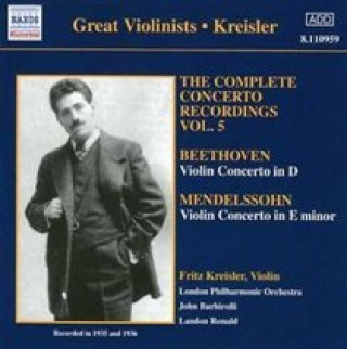 Audio Violinkonzerte Fritz/Barbirolli/Rona Kreisler