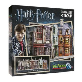 Joc / Jucărie Harry Potter Winkelgasse / Diagon Alley - Harry Potter 3D (Puzzle) 