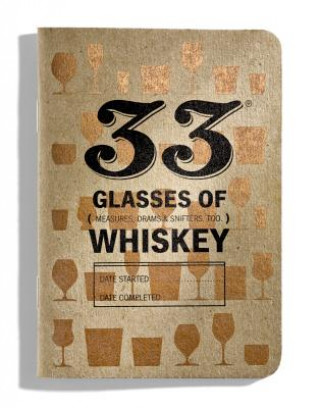 Kniha 33 Glasses of Whiskey 33 Books Co