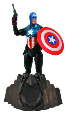 Книга Marvel Select Captain America Action Figure Diamond Select