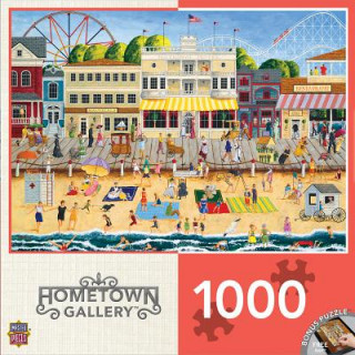 Kniha On the Boardwalk - Hometown Gallery 1000pc: One the Boardwalk 