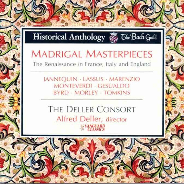 Zvok Madrigal Masterpieces The Deller Consort