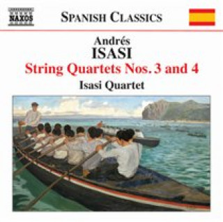 Audio Streichquartette 3+4 Isasi Quartet