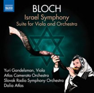 Audio Israel Symphony/Suite for Viola Atlas/Gandelsman/SRSO