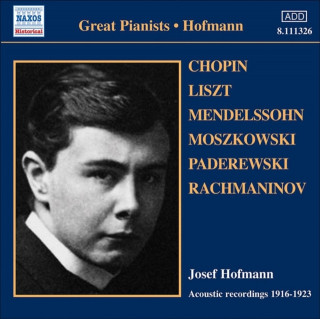 Audio Acoustic Recordings 1916-1923 Josef Hofmann