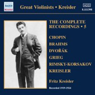 Audio Complete Recordings 5 Fritz Kreisler