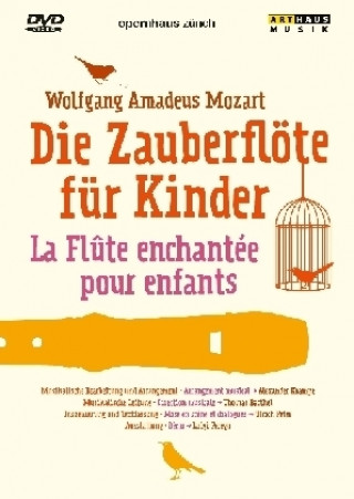 Filmek Die Zauberflöte für Kinder, 1 DVD Barthel/Drole/Rabl/Moody