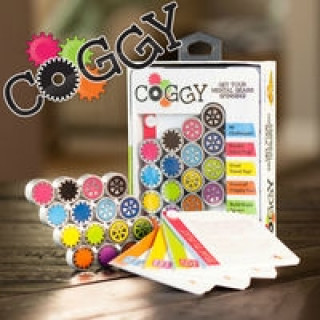 Game/Toy Kolorowe kółka Coggy układanka logiczna 