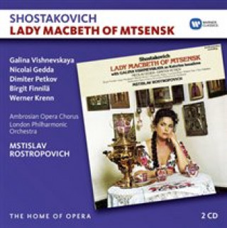 Audio Lady Macbeth Von Mzensk Vishnevskaya/Gedda/Rostropowitsch/LPO