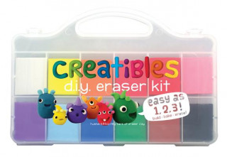 Kniha Creatibles DIY Erasers - Set O International Arrivals